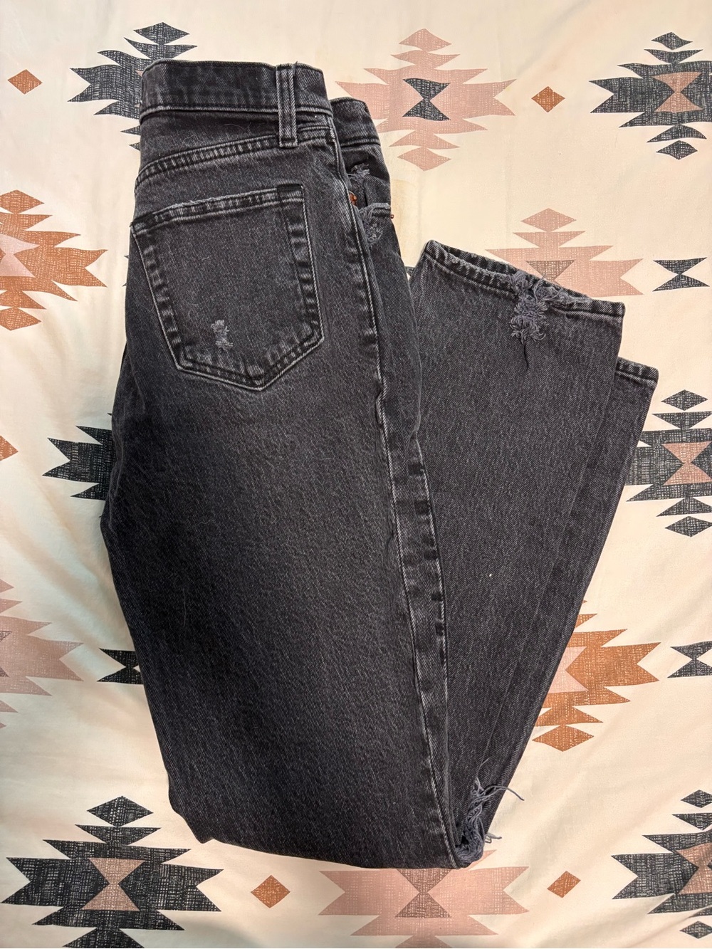 Abercrombie The 90s Straight Jeans - Black